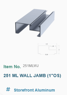 storefront aluminum door