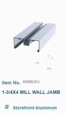 storefront aluminum door