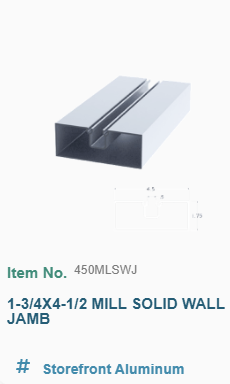 storefront aluminum door